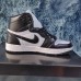 Air Jordan 1 AJ1 High Running Shoes-White/Black-5115981