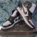 Air Jordan 1 AJ1 High Running Shoes-White/Black-5115981