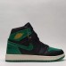 Air Jordan 1 AJ1 High Running Shoes-Green/Black-4819266