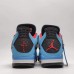 Air Jordan 4 AJ4 High Running Shoes-Blue/Black-7804285