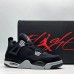 Air Jordan 4 AJ4 High Running Shoes-Black/Gray-8224649