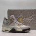 Air Jordan 4 AJ4 High Running Shoes-Purple/Gray-8292349