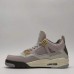 Air Jordan 4 AJ4 High Running Shoes-Purple/Gray-8292349