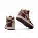 Air Jordan 1 AJ1 High Running Shoes-Khaki/Wine Red-3535647