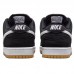 SB Dunk Low Running Shoes-Black/White-5978454