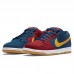 SB Dunk Low Running Shoes-Red/Navy Blue-7646804