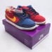 SB Dunk Low Running Shoes-Red/Navy Blue-7646804