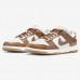 SB Dunk Low SE Running Shoes-Brown/White-1809488