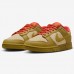 SB Dunk Low Running Shoes-Khaki/Red-1624235