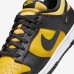 SB Dunk Low Running Shoes-Navy Blue/Yellow-7794780