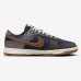 SB Dunk Low Running Shoes-Navy Blue/Gray-2807515