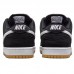 SB Dunk Low Running Shoes-Black/White-227430