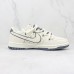 L*V x SB Dunk Low Running Shoes-White/Gray-6482258