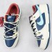 SB Dunk Low Retro Running Shoes-White/Navy Blue-7780285