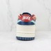 SB Dunk Low Retro Running Shoes-White/Navy Blue-7780285