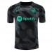 23/24 Barcelona Training Gray Black Jersey Kit short Sleeve (Shirt + Short)-7943426