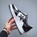 Bape Sta To Low Running Shoes-Black/White-6613303