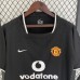 Retro 03/04 Manchester United M-U Away Black Jersey Kit short sleeve-5712835