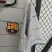 Retro 03/04 Barcelona Away Gray Jersey Kit Short Sleeve-7279598