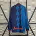 Retro 95/96 Arsenal Away Blue Jersey Kit Long Sleeve-5858225