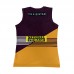 2024 NRL Rugby BRISBANE BRONCOS Rugby Jersey Wine Red Orange Sleeveless Vest-2819175