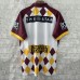 2024 NRL Rugby BRISBANE BRONCOS Commemorative Edition Jersey Wine Red White Rugby Jersey-645302