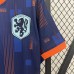 2024 Netherlands Away Navy Blue Orange Jersey Kit short sleeve-7922315