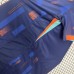 2024 Netherlands Away Navy Blue Orange Jersey Kit short sleeve-7922315