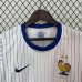 2024 France Away White Women Jersey Kit short sleeve-9833866