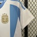 2024 Argentina Home White Blue Women Jersey Kit short sleeve-6571795