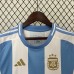 2024 Argentina Home White Blue Women Jersey Kit short sleeve-6571795