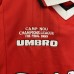 Retro 99/00 Kids Manchester United M-U Home Red White Kids Jersey Kit short sleeve (Shirt + Short)-8192081