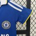 Retro 08/09 Kids Chelsea Champions League Home Game Blue Kids Jersey Kit short sleeve (Shirt + Short)-8016797