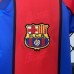 Retro 08/09 Kids Barcelona Home Red Blue Kids Jersey Kit short sleeve (Shirt + Short)-5246232