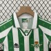 Retro 95/97 Kids Real Betis Home White Green Kids Jersey Kit short sleeve (Shirt + Short)-9128552