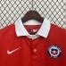 Retro 15/16 Chile Home Red Jersey Version Short Sleeve-7082703