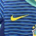 2024 kids Brazil Away Kids Blue Jersey Kit short sleeve (Shirt + Short)-9457454