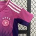 2024 kids Germany Away Kids Purple Jersey Kit short sleeve (Shirt + Short)-3183801