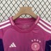 2024 kids Germany Away Kids Purple Jersey Kit short sleeve (Shirt + Short)-3183801