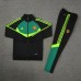 24/25 Manchester United M-U Black Green Edition Classic Jacket Training Suit (Top+Pant)-8559963