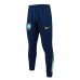 2024 Brazil Blue Hooded Edition Classic Jacket Training Suit (Top+Pant)-9385390