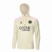 24/25 Paris Saint-Germain PSG Khaki Hooded Edition Classic Jacket Training Suit (Top+Pant)-624011