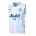 24/25 Manchester City White Blue Training Jersey Kit Sleeveless vest (Shirt + Vest)-8793946