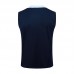 2024 France Navy Blue Training Jersey Kit Sleeveless vest (Shirt + Vest)-8635499