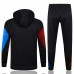 24/25 Barcelona Black Hooded Edition Classic Jacket Training Suit (Top+Pant)-6931824