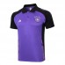 24/25 Real Madrid Purple Training Gray POLO Jersey Kit short Sleeve (Shirt + Long Pant)-8605178