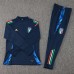 2024 Italy Navy Blue Edition Classic Jacket Training Suit (Top+Pant)-145490