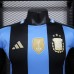 2024 Argentina Special Edition Black Blue Jersey Version Short Sleeve (Player Version)-5471314