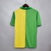 Retro 92/94 Manchester United M-U Third Away Green Yellow Jersey Version Short Sleeve-1824967