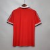 Retro 98/99 Manchester United M-U Home Red Jersey Version Short Sleeve-9362606